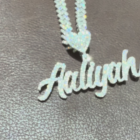 Custom Cursive Name Pendant